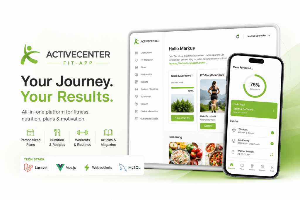 Fit-App — Engineering a Shared Backend for Web and Mobile Coaching Products