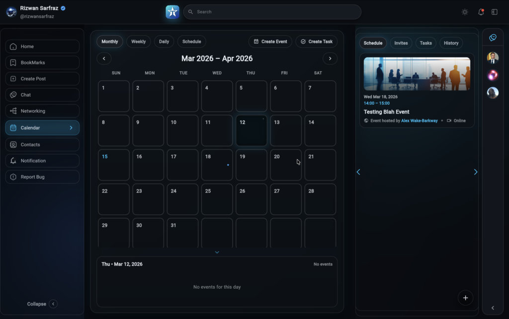 Teamstar – Professional Networking Platform screenshot